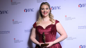 Hannah Burton, Winner of the 2026 IFAC Handa Australia nSinging Competition